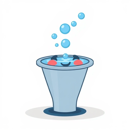 Drain cleaning illustration